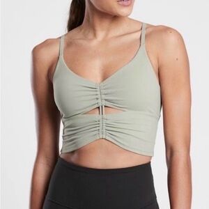 Athleta Cinch Longline Bra Top